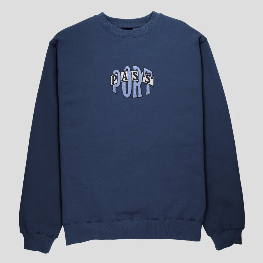 Passport Bulb Logo Chenille Sweater