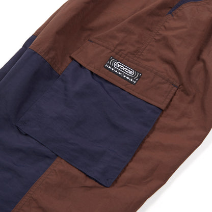 Bronze 56K Mountain Cargo Pants Brown/Navy Large