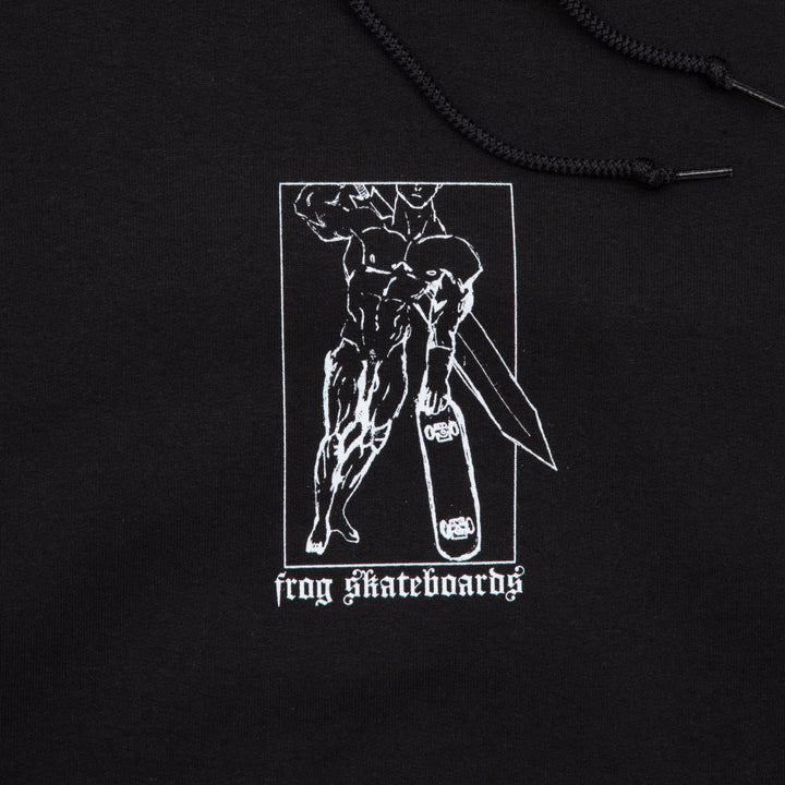 Frog Medieval Sk8lord Hoodie Black Large