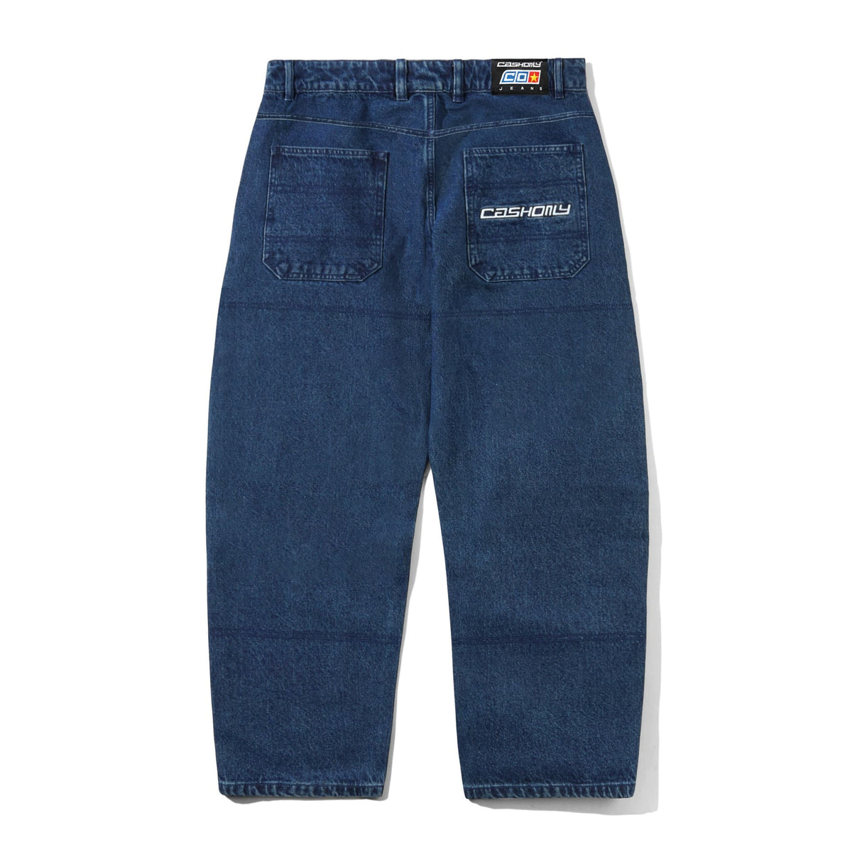 Cash Only Aleka Denim Jeans Washed Mid Blue 34