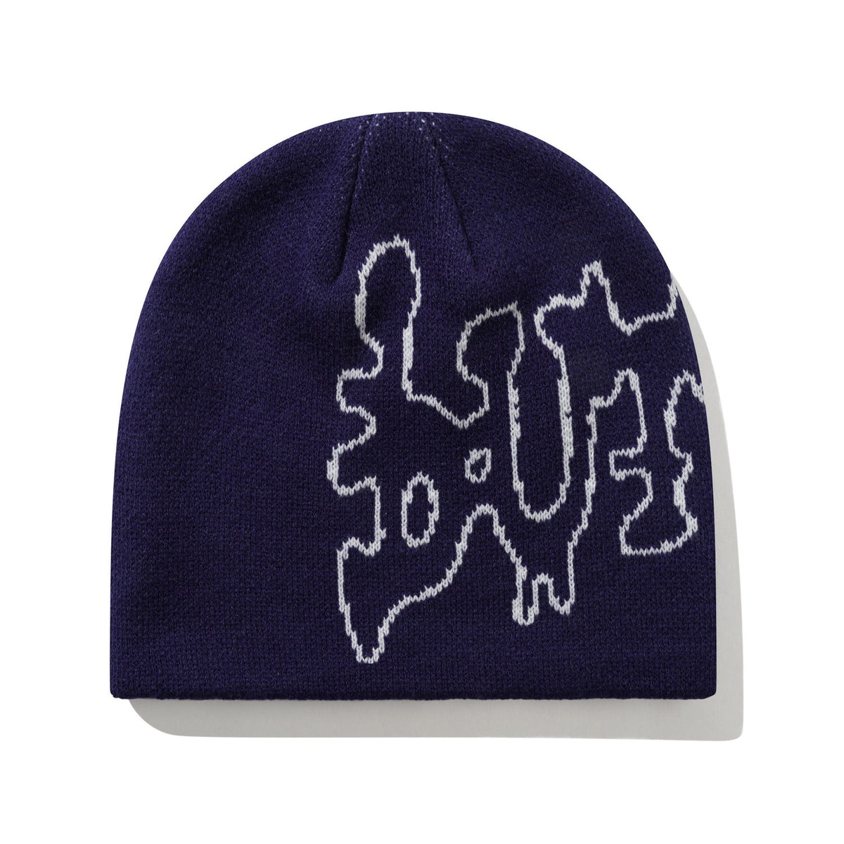 Butter Blotch Skully Beanie Navy