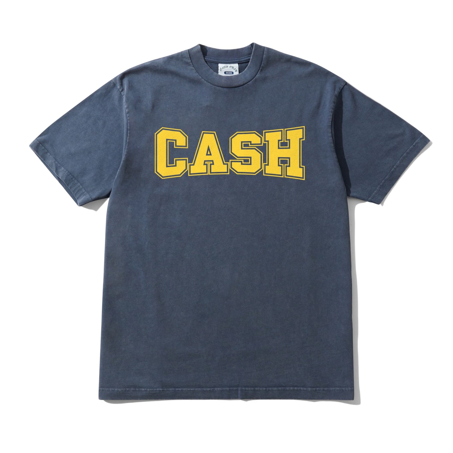 Cash Only Campus Tee Washed Navy Medium