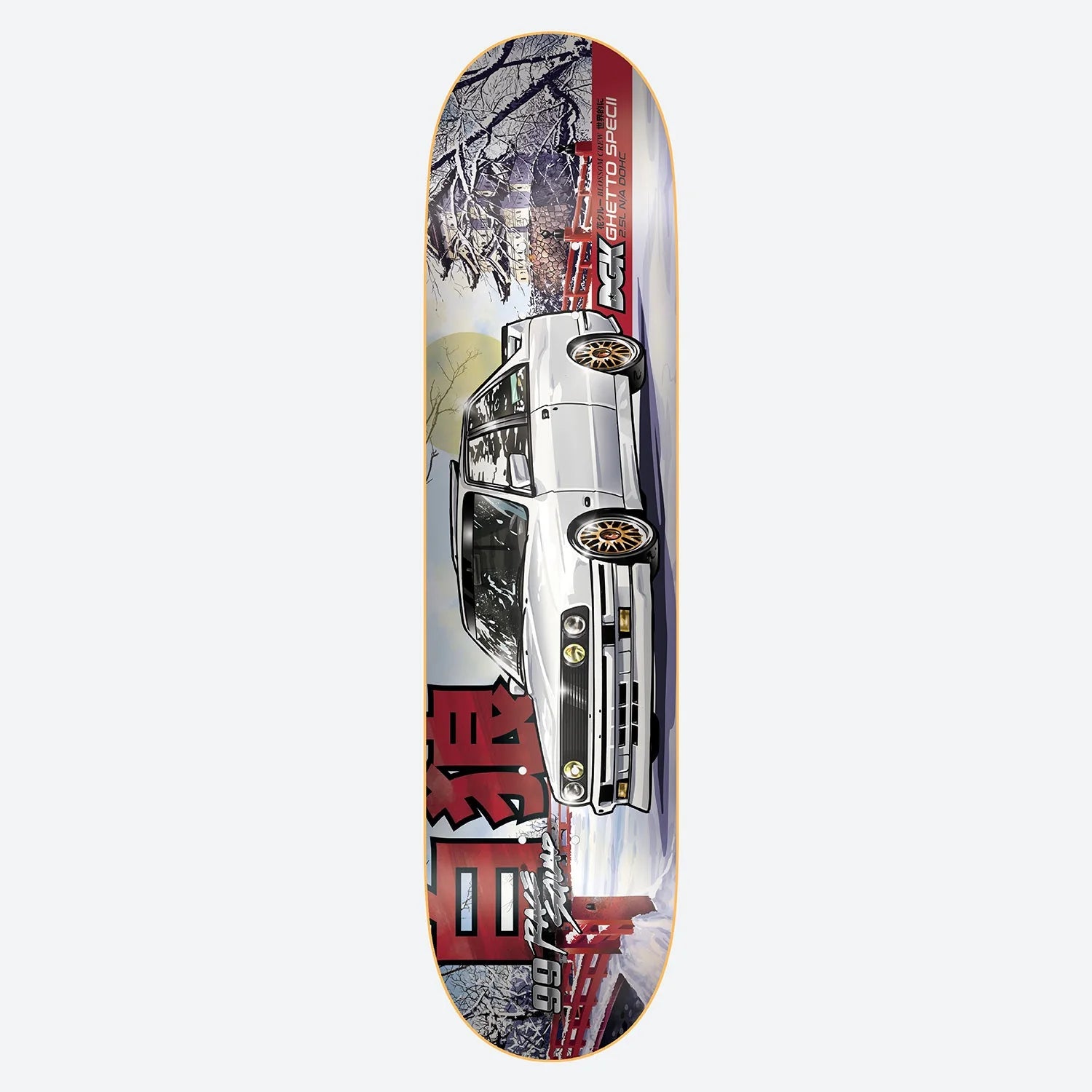 DGK Blossom Crew Wolf Deck 8.1