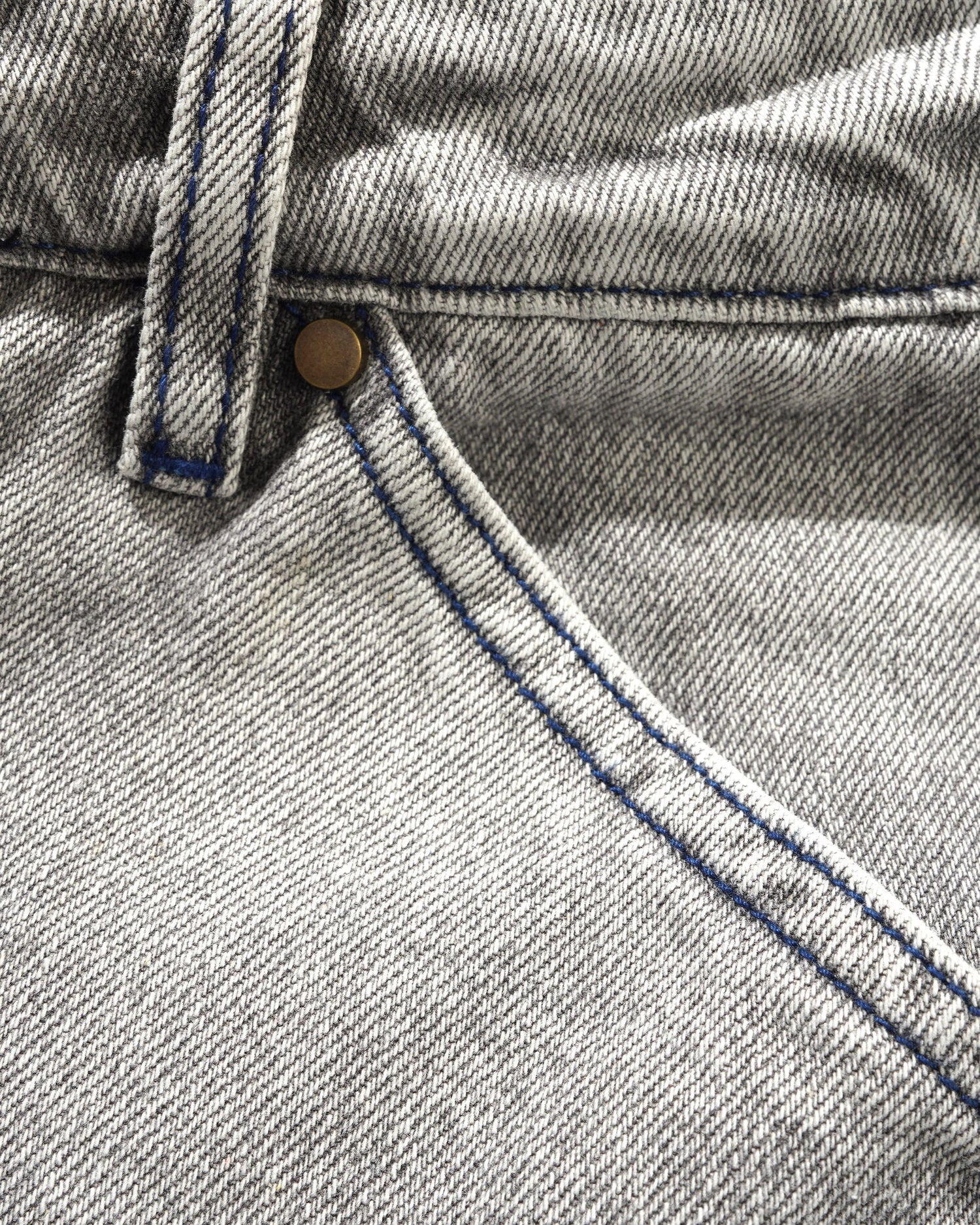 Butter Encounter Denim Shorts Washed Grey 32