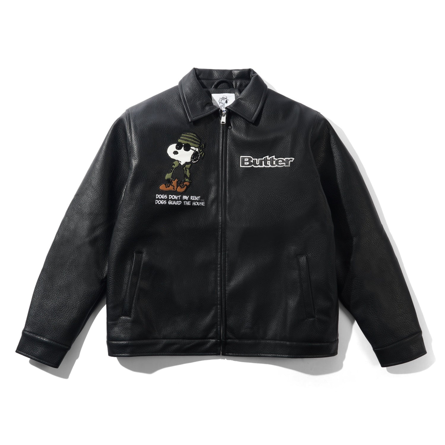 Butter Goods Peanuts Guard Dog Jack Black Large