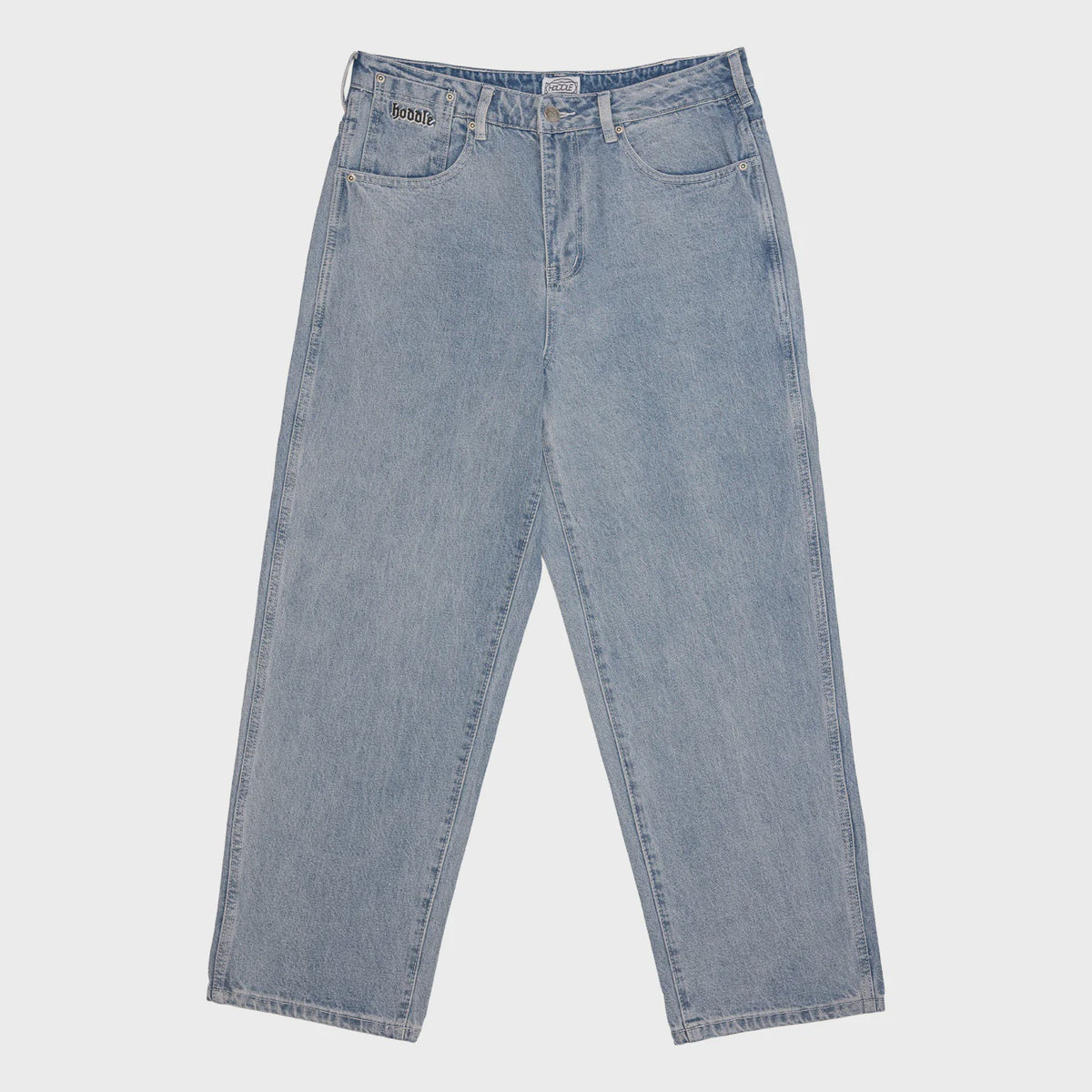 Hoddle Ranger Jean Light Wash Laser Etching 30