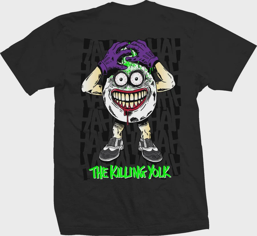 Heroin Killing Yolk Black Tee Large