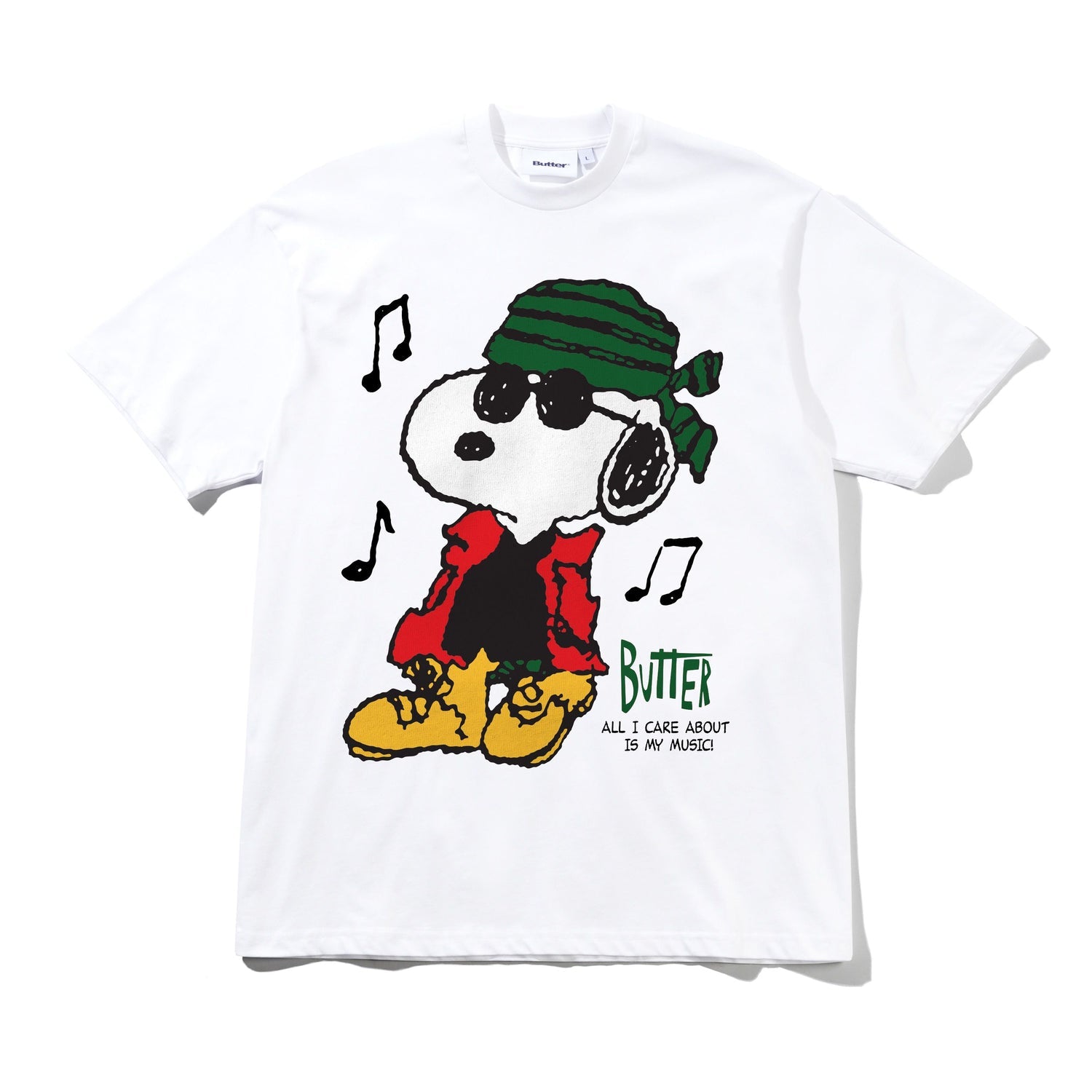 Butter Goods Peanuts Music Tee