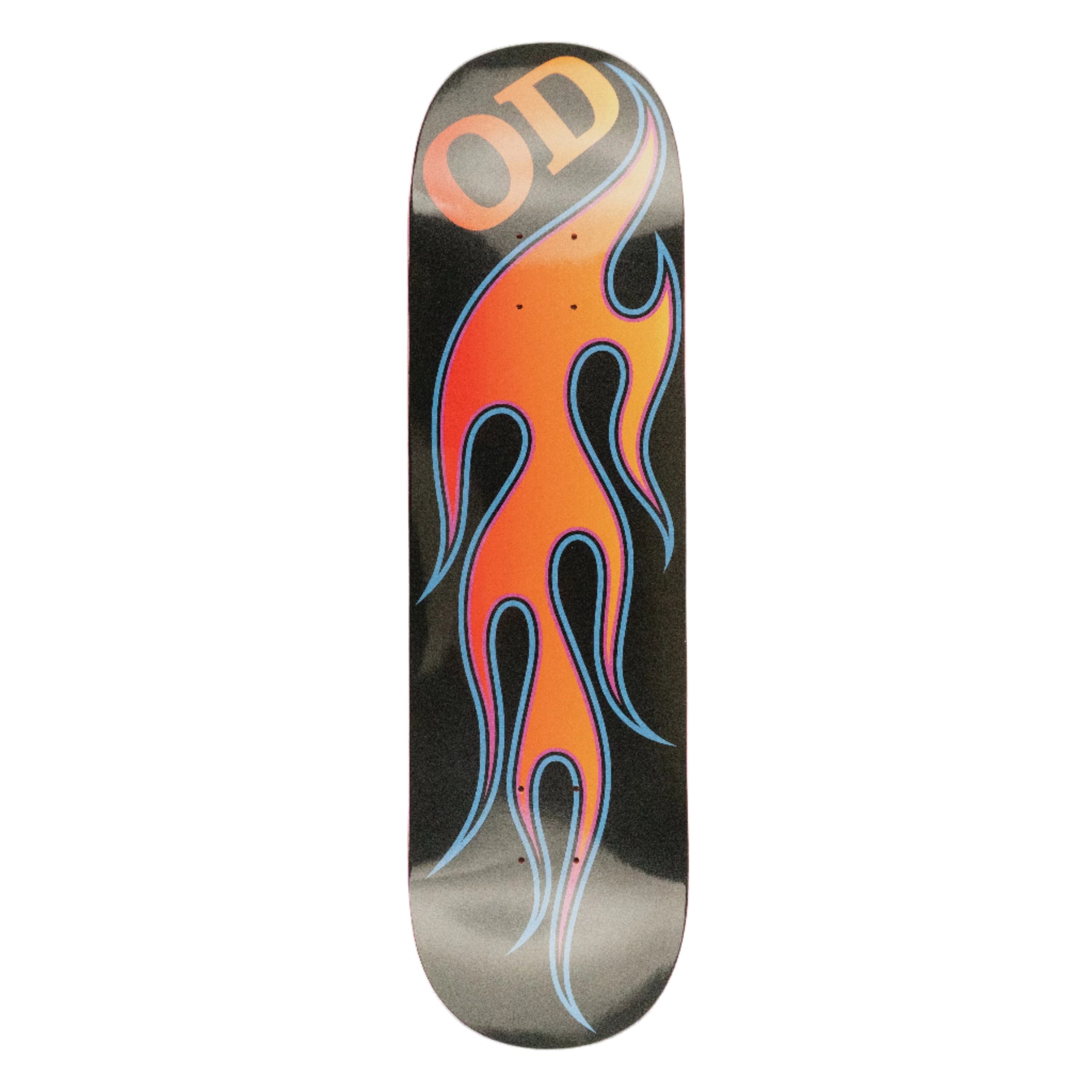 Hardbody OD Flames Black Deck 8.5short