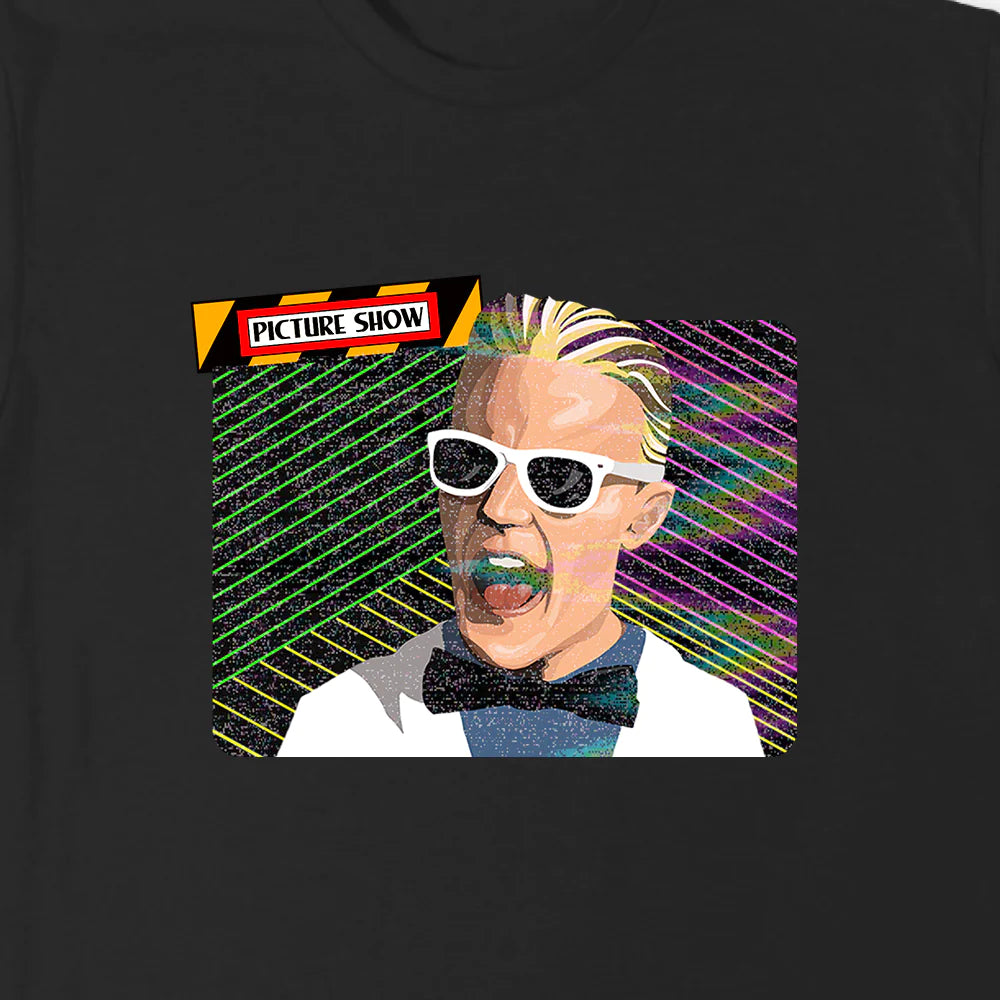 Picture Show Headroom Tee Black Large