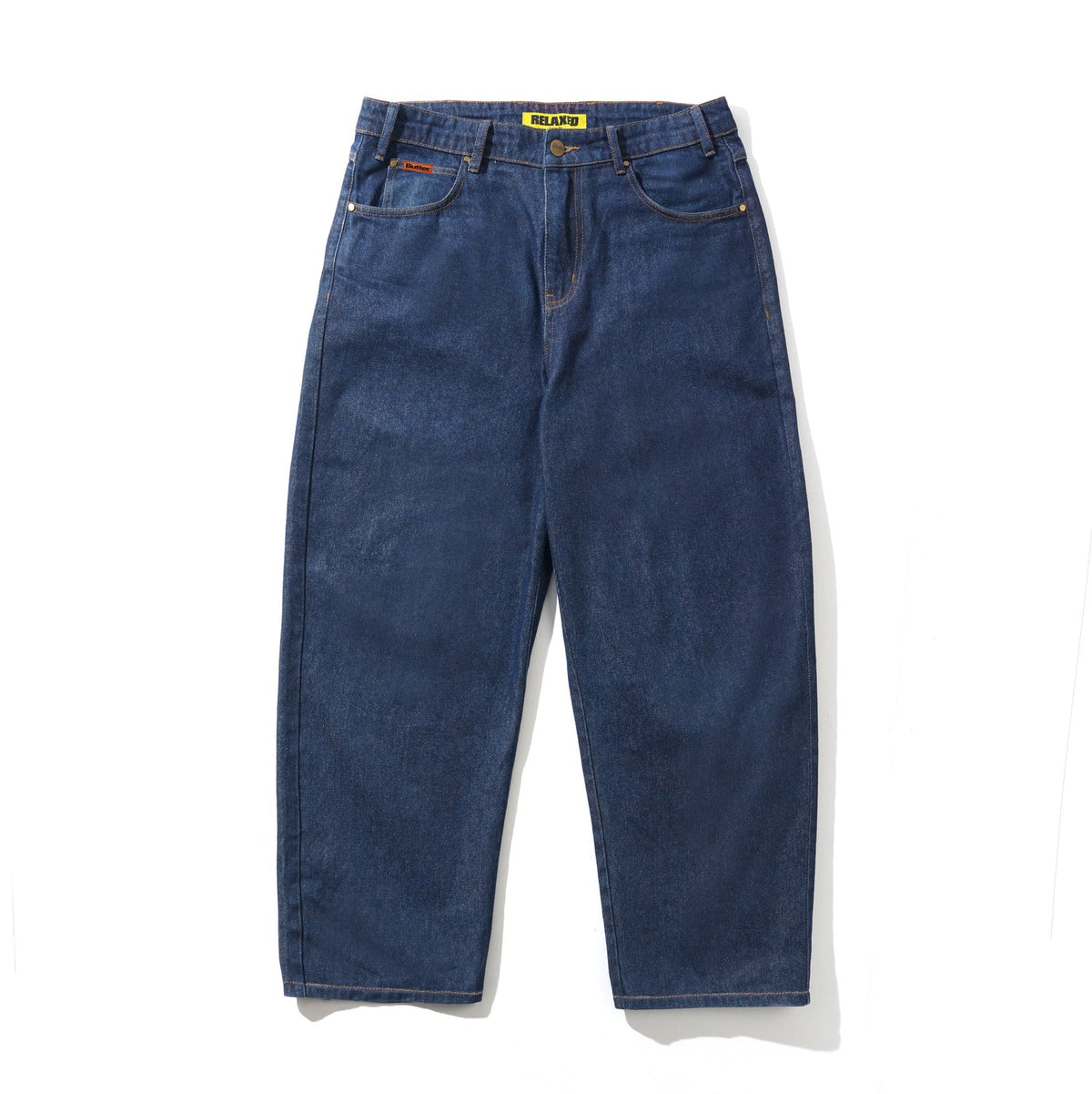 Butter Relaxed Denim Jeans Dark Indigo 32