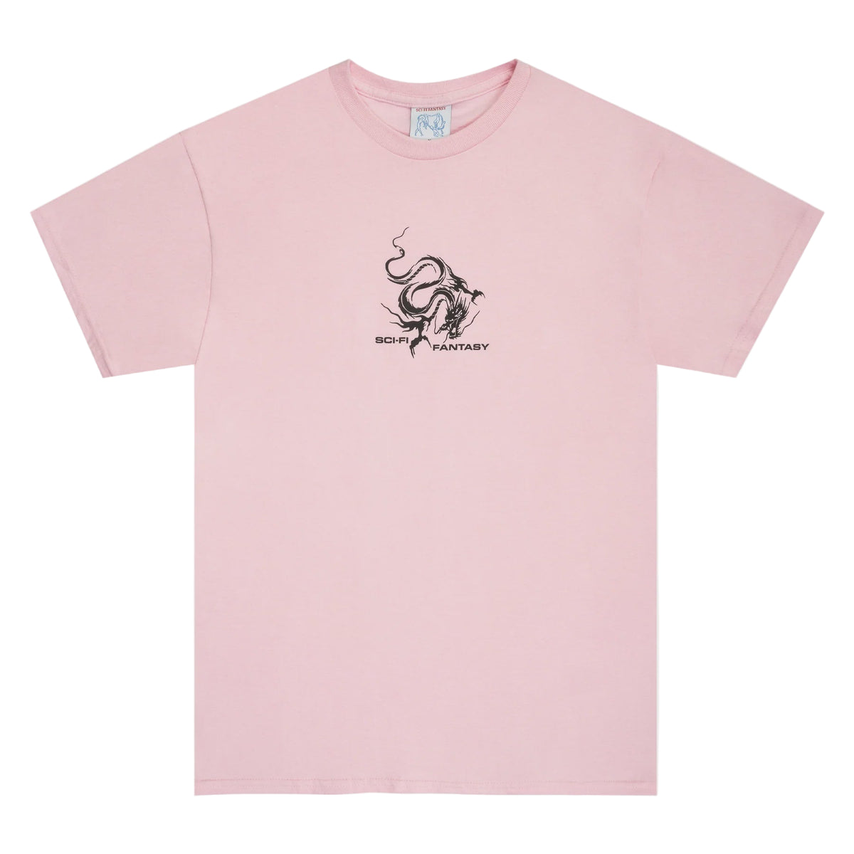 Sci-Fi Fantasy Dragon T-shirt Pink Medium