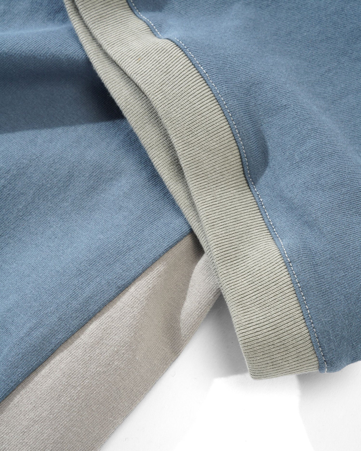 Butter Scribble Football Tee Steel Blue/Grey XL