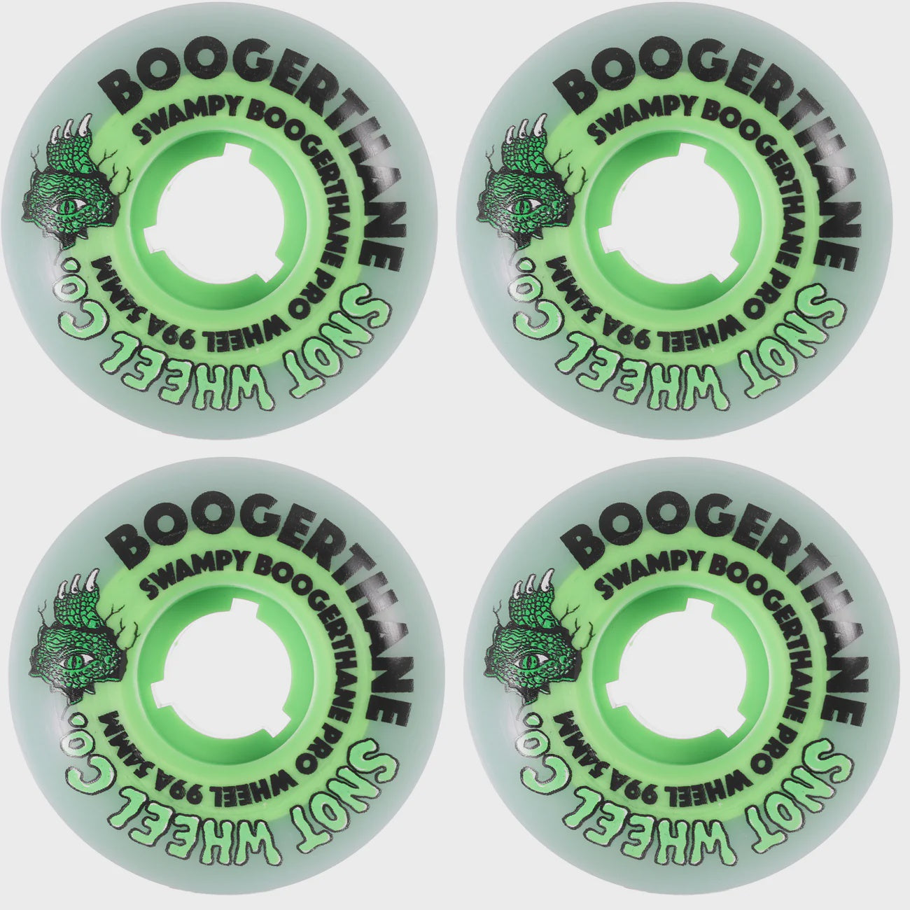 Snot Swampy Gator Boogerthane Green/Glow 54mm 99a