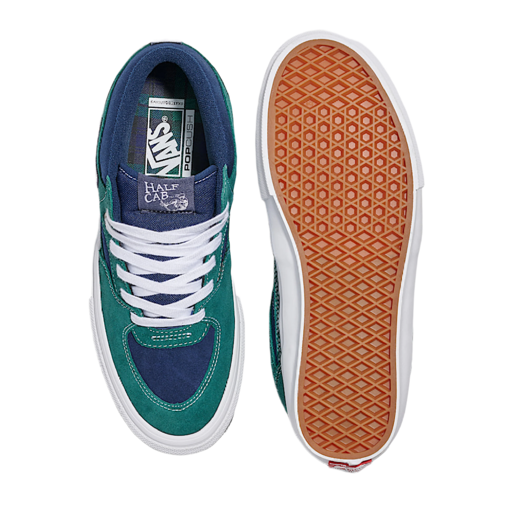Vans Skate Half Cab TARTAN BLUE/GREEN