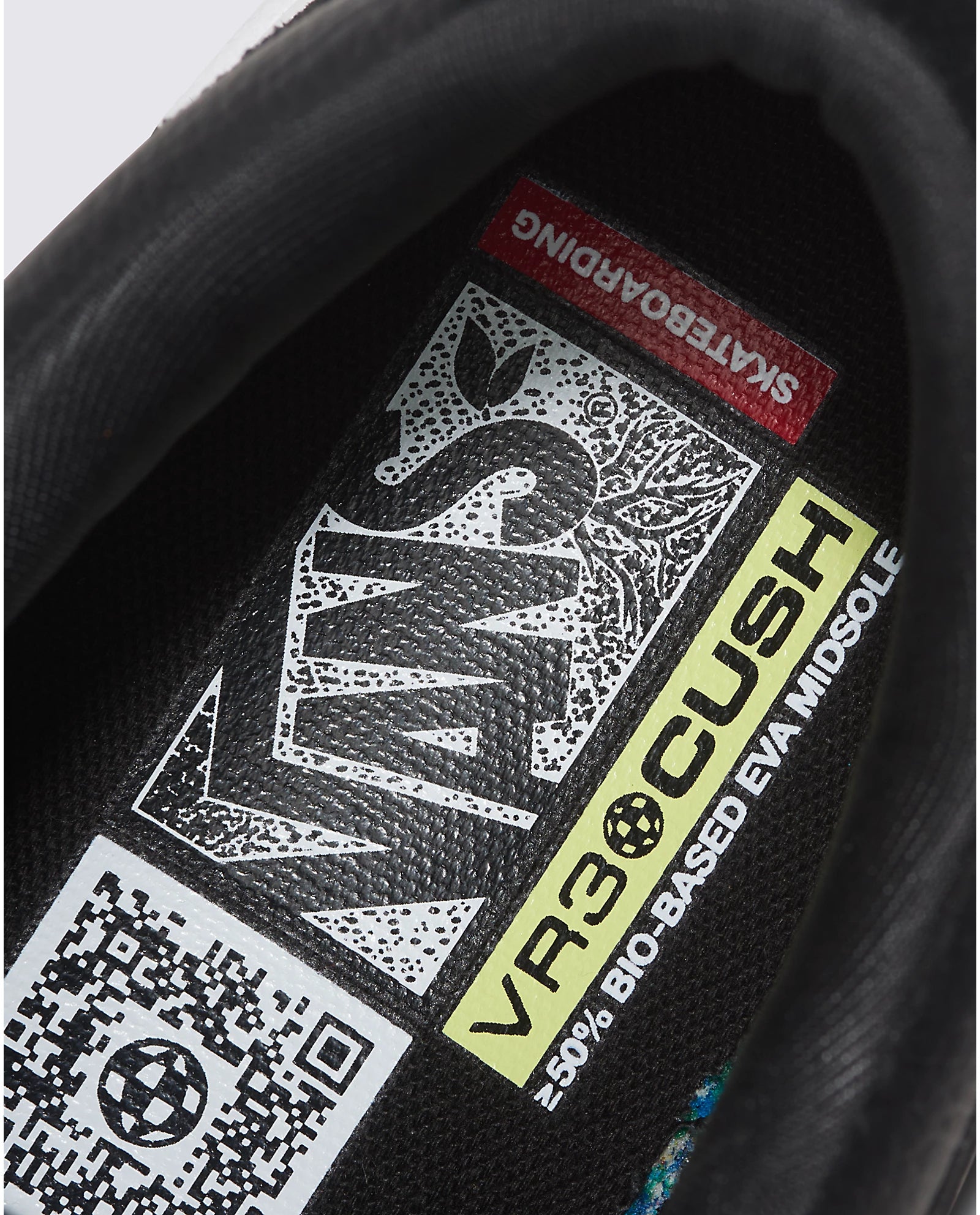 Vans Rowan 2 Black/White size 9