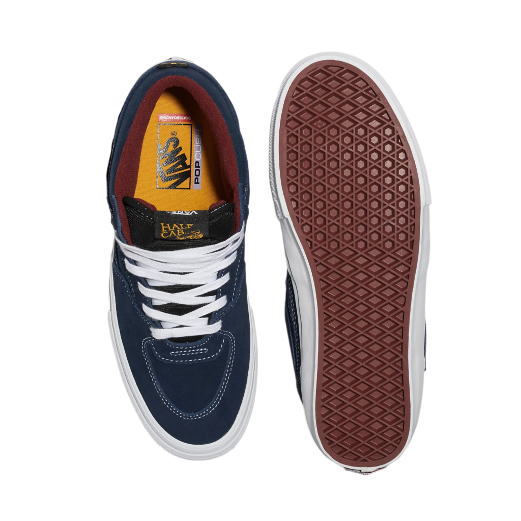 Vans Skate Half Cab Navy/Burgundy