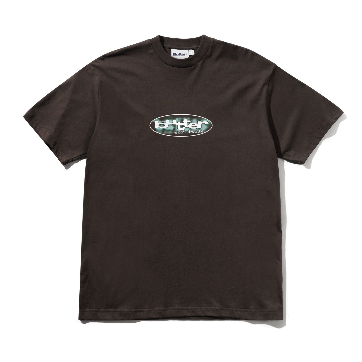 Butter Vortex Tee Chocolate Large