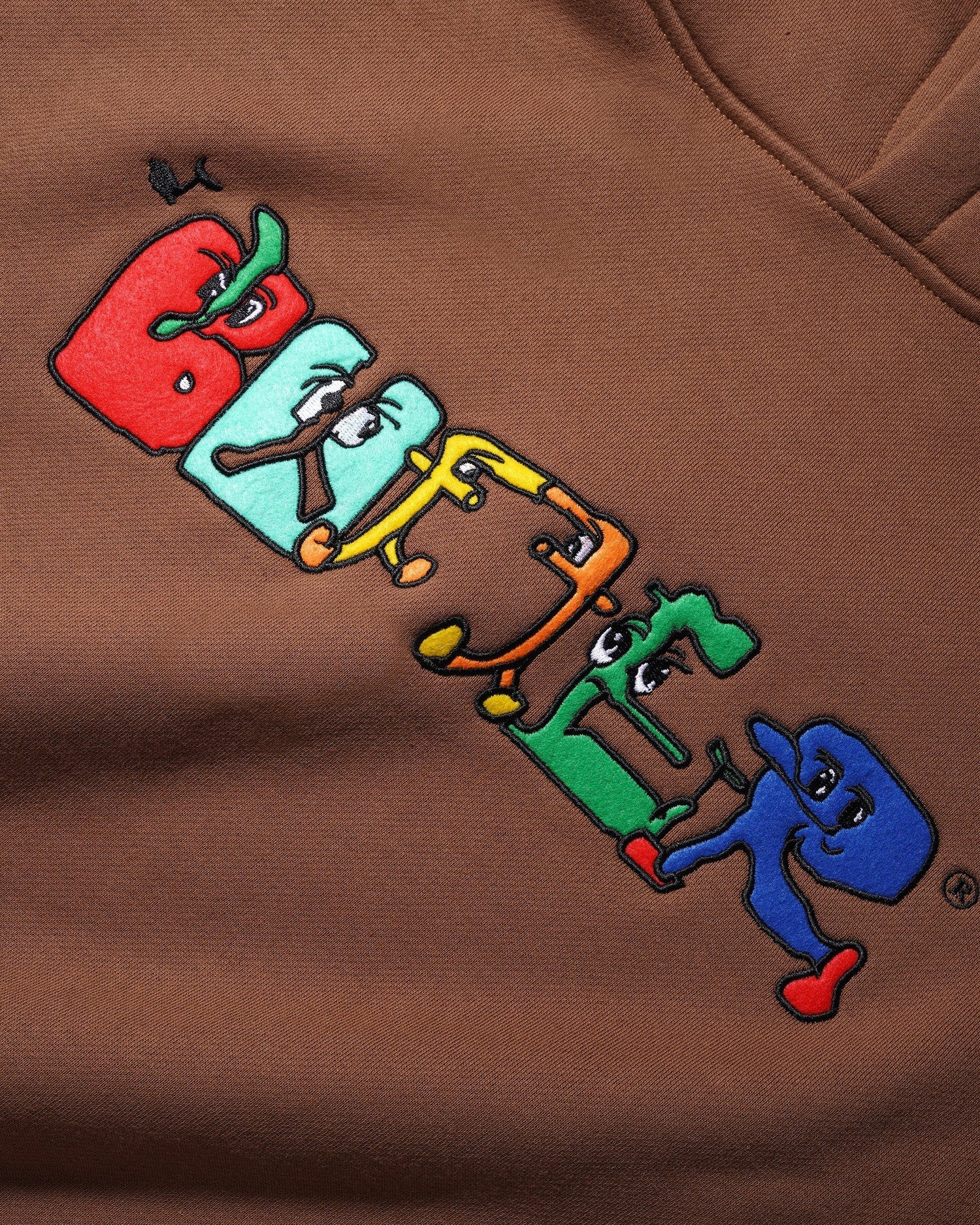 Butter Zorched Pullover Hood Bark Medium