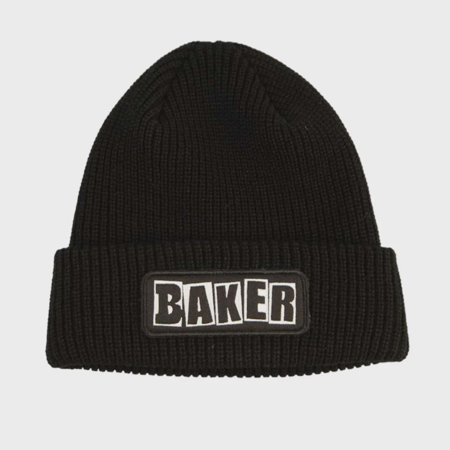 Baker Brand Logo Beanie Black