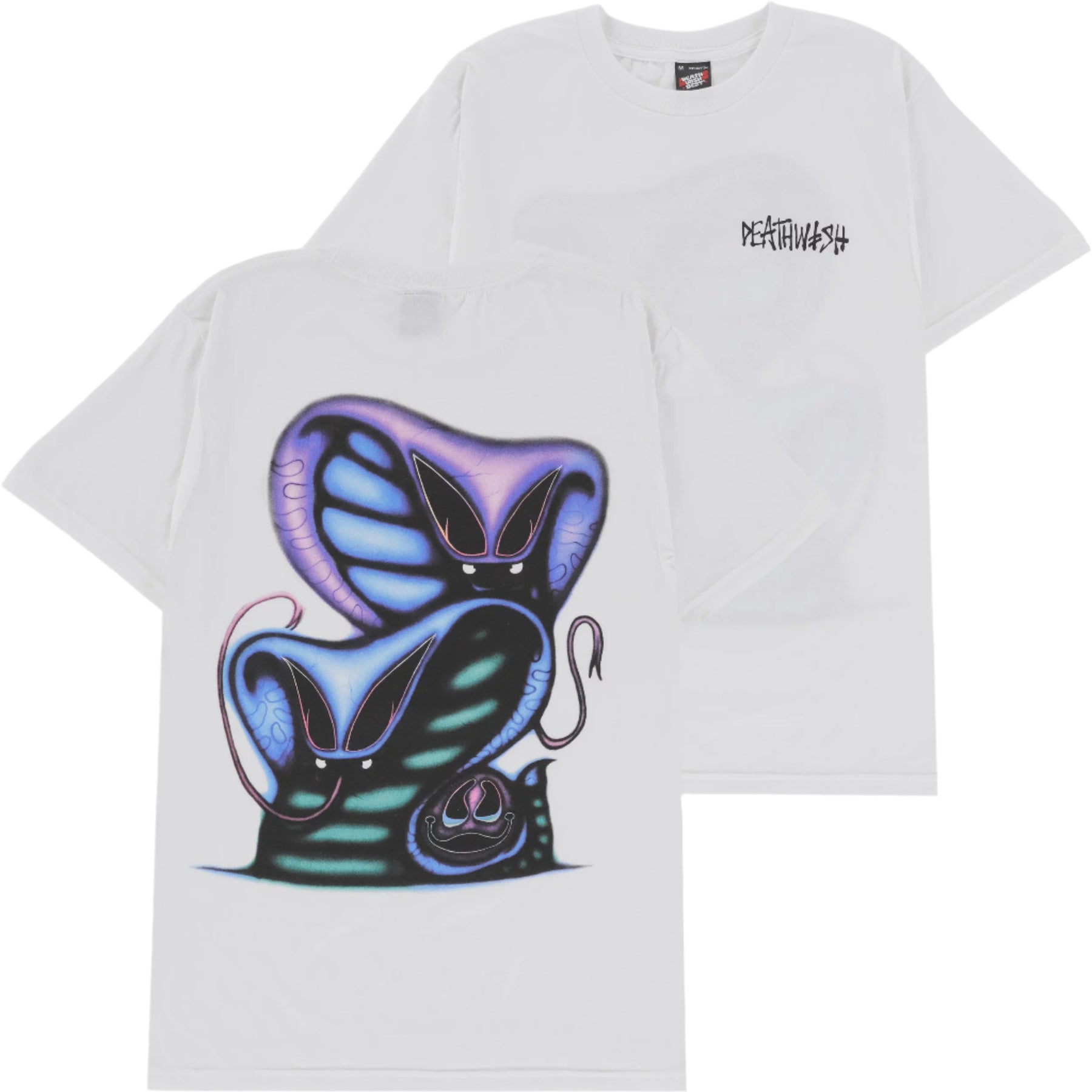 Deathwish Twins White Tee Medium