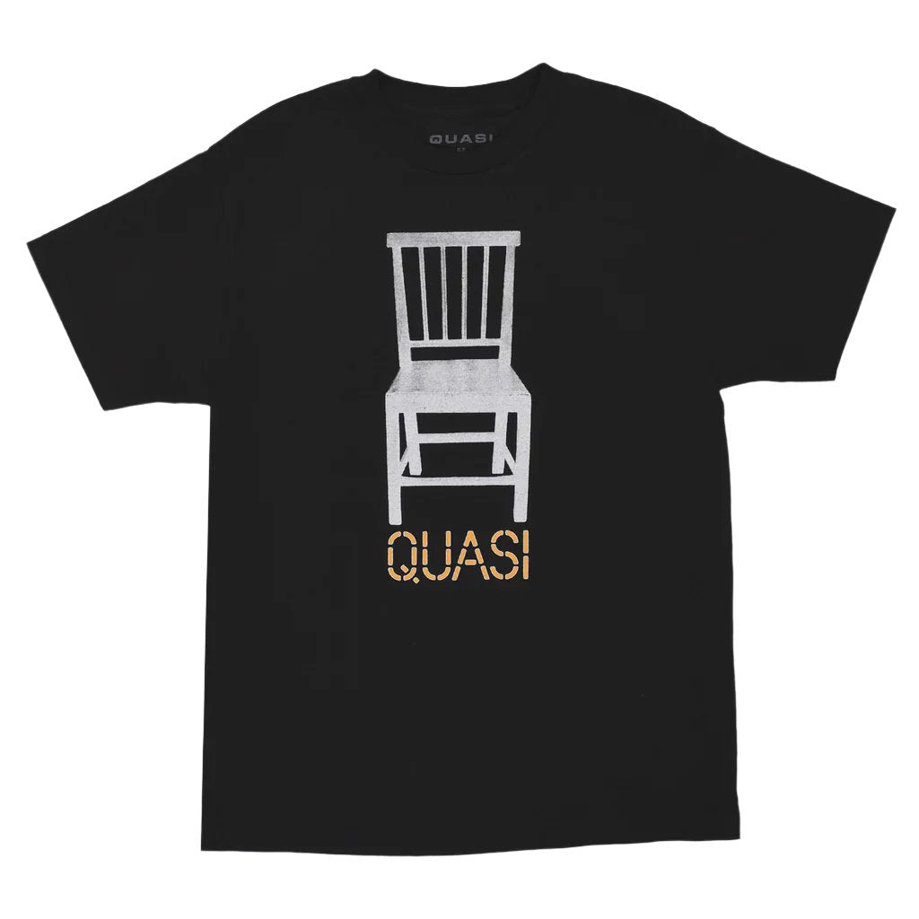 Quasi Chair Tee Black Large
