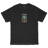 Passport Roman Candle Tee Black Medium
