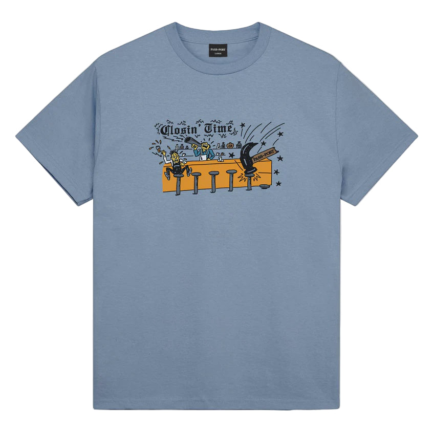 Passport Closin' Time Tee Blue XL
