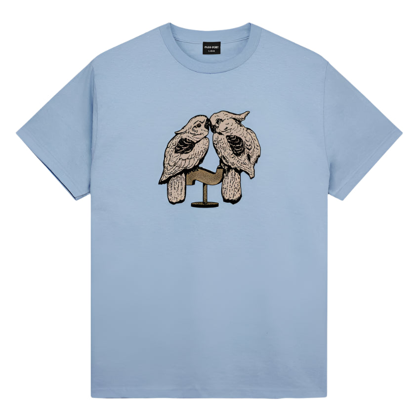 Passport Nesting Tee Powder Blue XL
