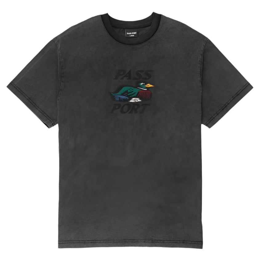 Passport Fast Duck Tee Black Acid