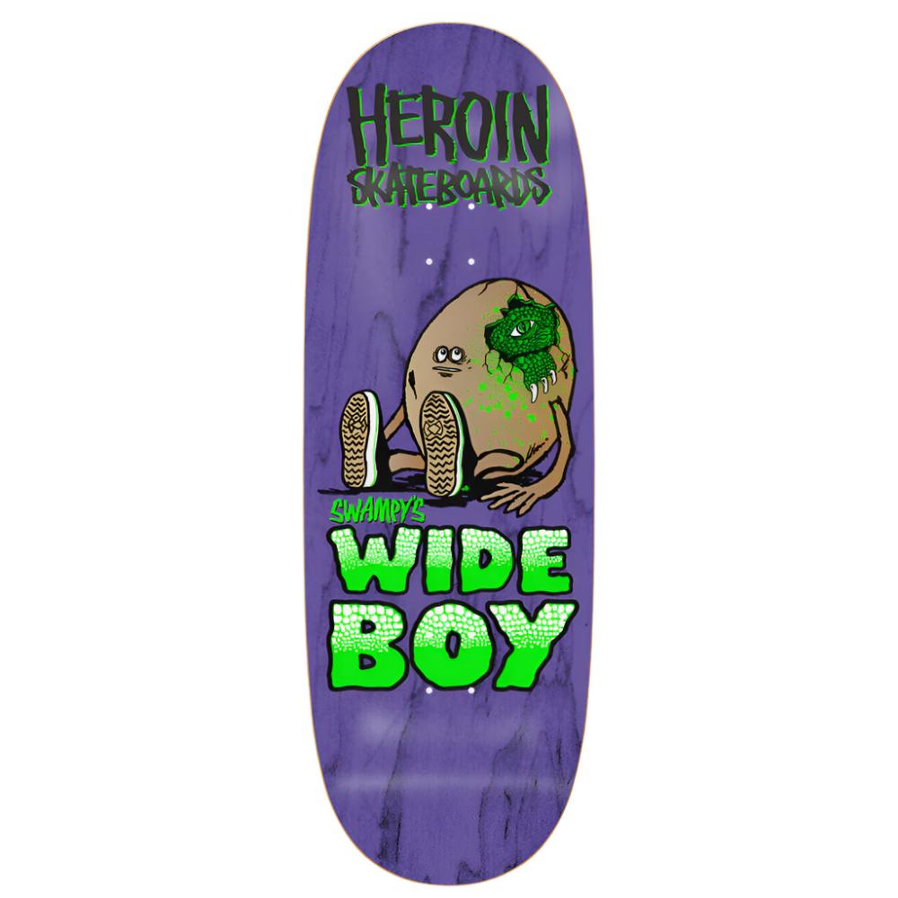 Heroin Swampy Wide Boy Deck 10.75