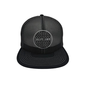 Skate Jawn Full Mesh Sewer Cap Black