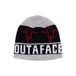 Hockey Eyes Without a Face Beanie Grey