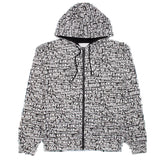 Hockey Torn Hoodie Black Medium