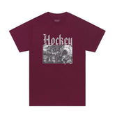 Hockey Middle Earth Tee Burgundy Small