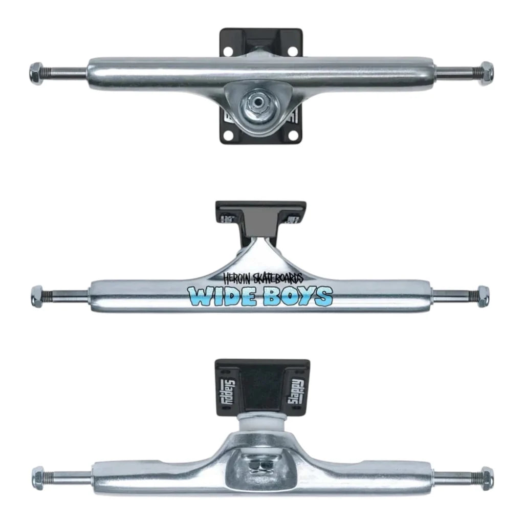Slappy ST1 Hollow Wide Boy 11.0 - Polished/Black Truck