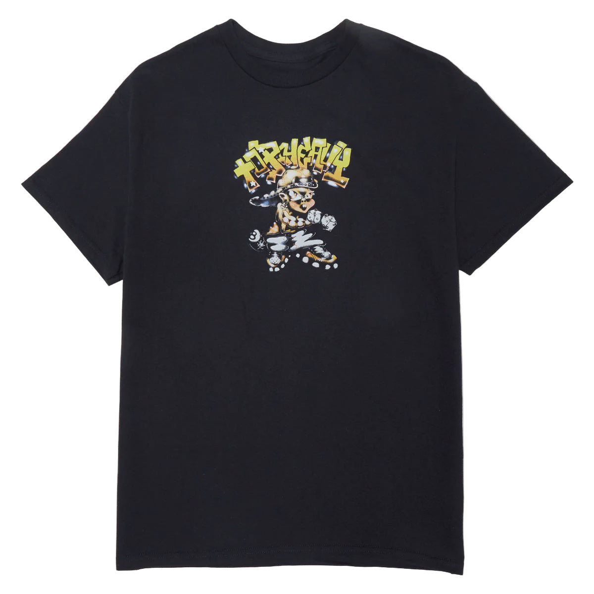 Top Heavy Block Boy Tee Black