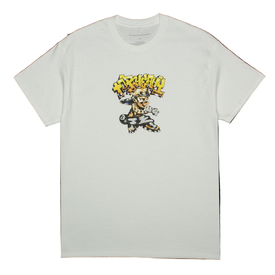Top Heavy Block Boy Tee White