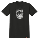 Spitfire Bighead Smoke Tee Black White Small