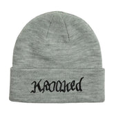 Krooked Double Ok Script Hat Grey