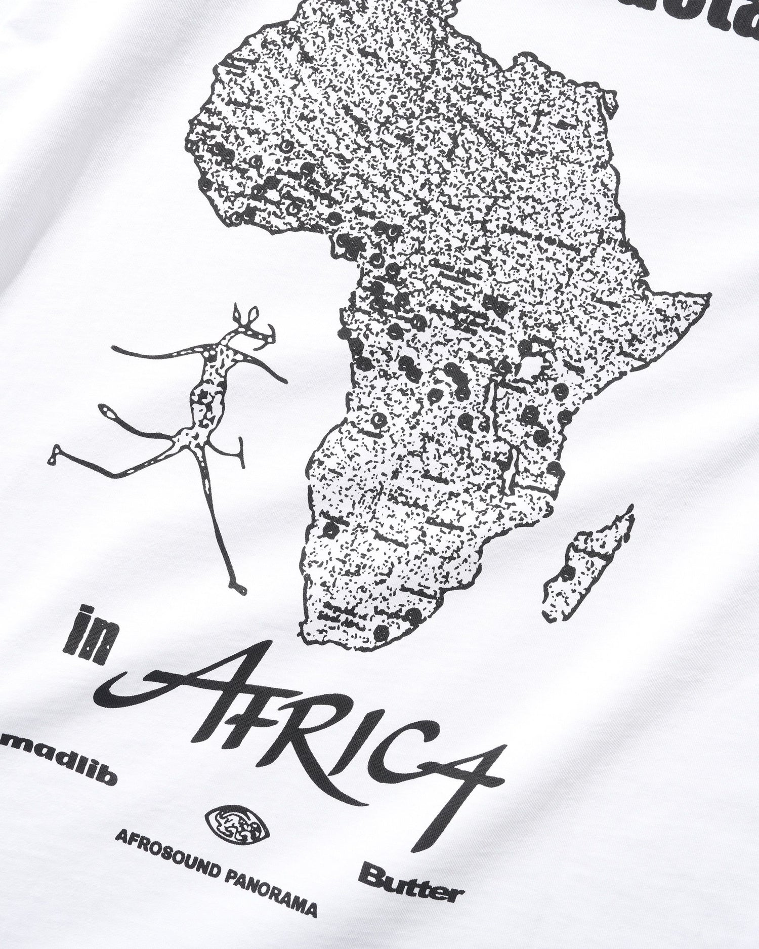 Butter Africa Tee White Large