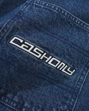 Cash Only Aleka Denim Jeans Washed Mid Blue 34