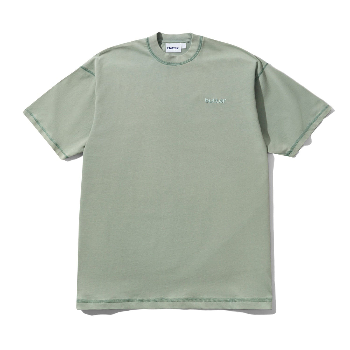 Butter Alpine Tee Dull Mint Medium