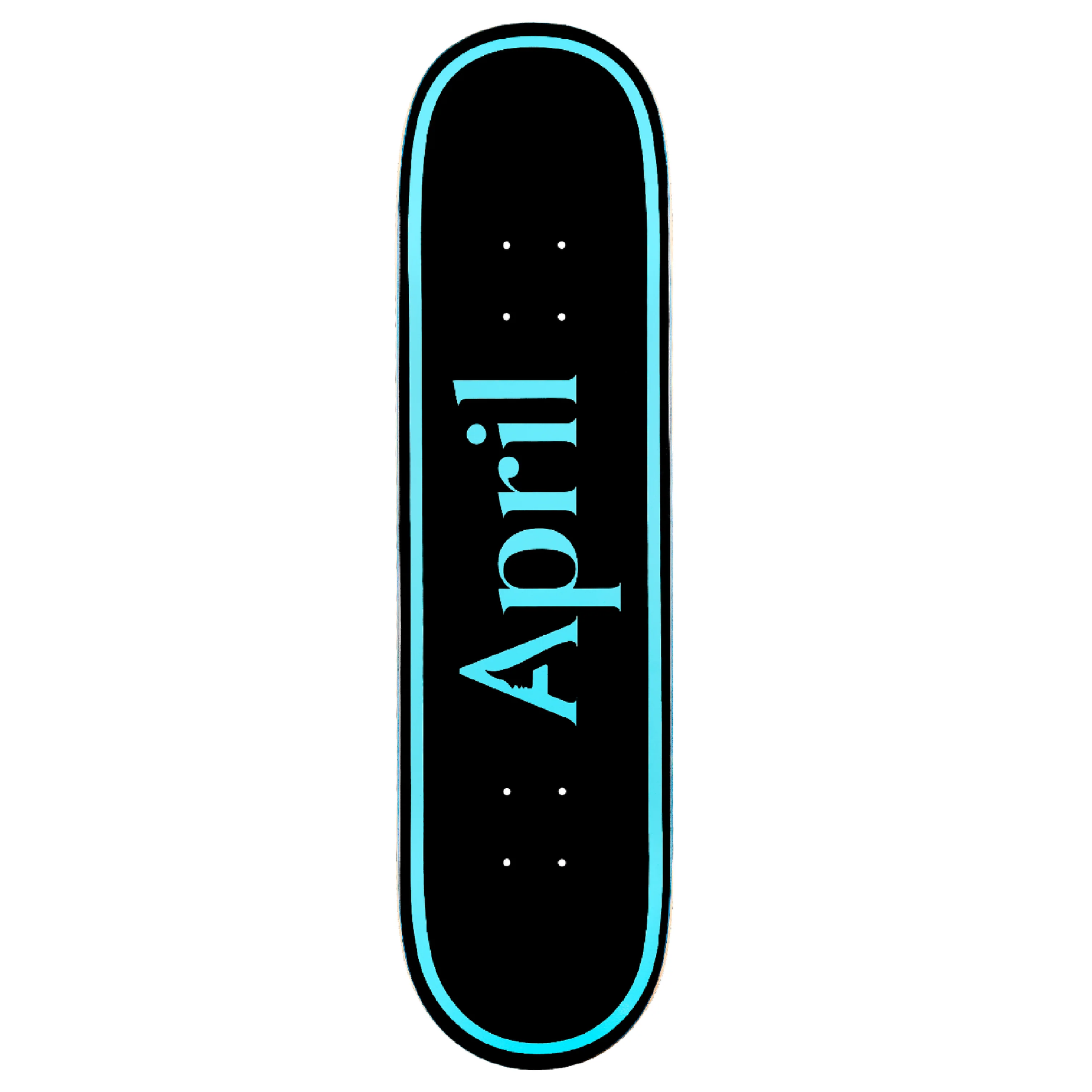 April Og Logo Mini Deck Blue/Black 7.5