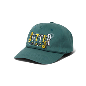 Butter Arrangement Pinch Front Cap Dark Teal