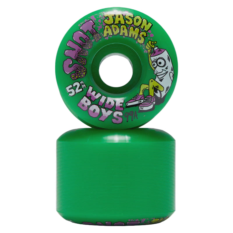Snot Wheels Jason Adams Wide Boys Green 52mm 99a