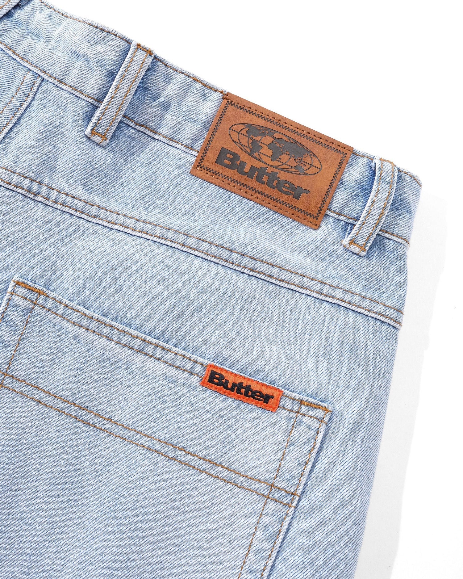 Butter Baggy Denim Shorts