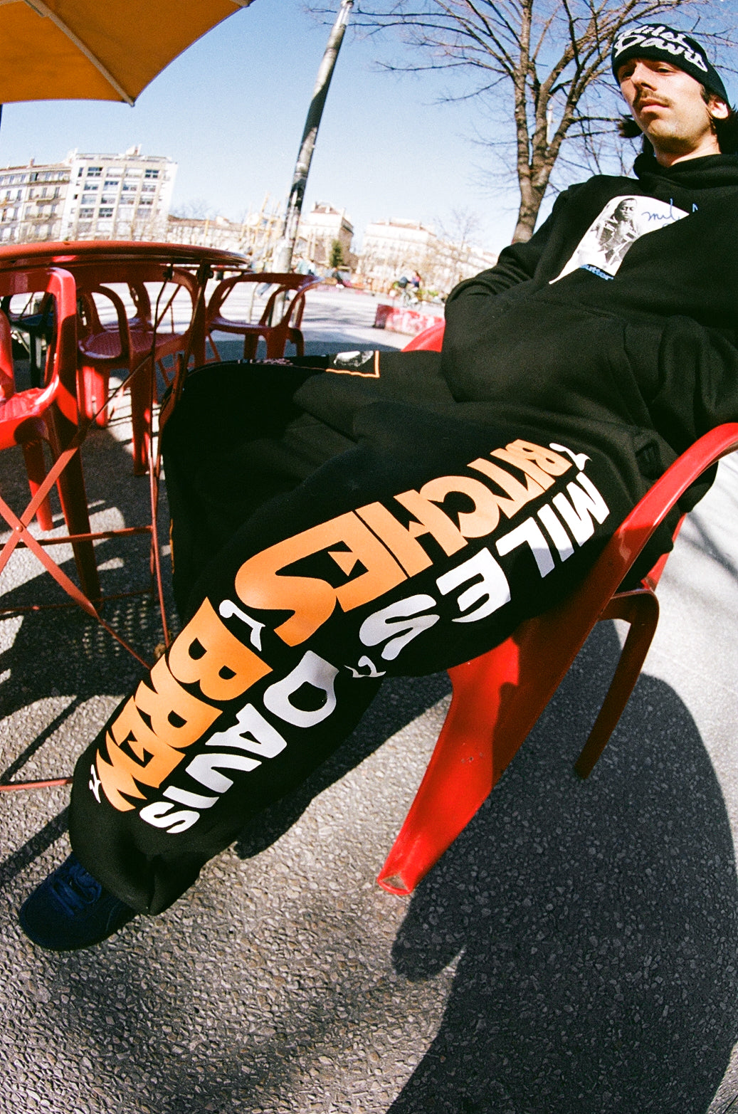 Butter Goods Miles Bitches Brew Sweatpants Black Large