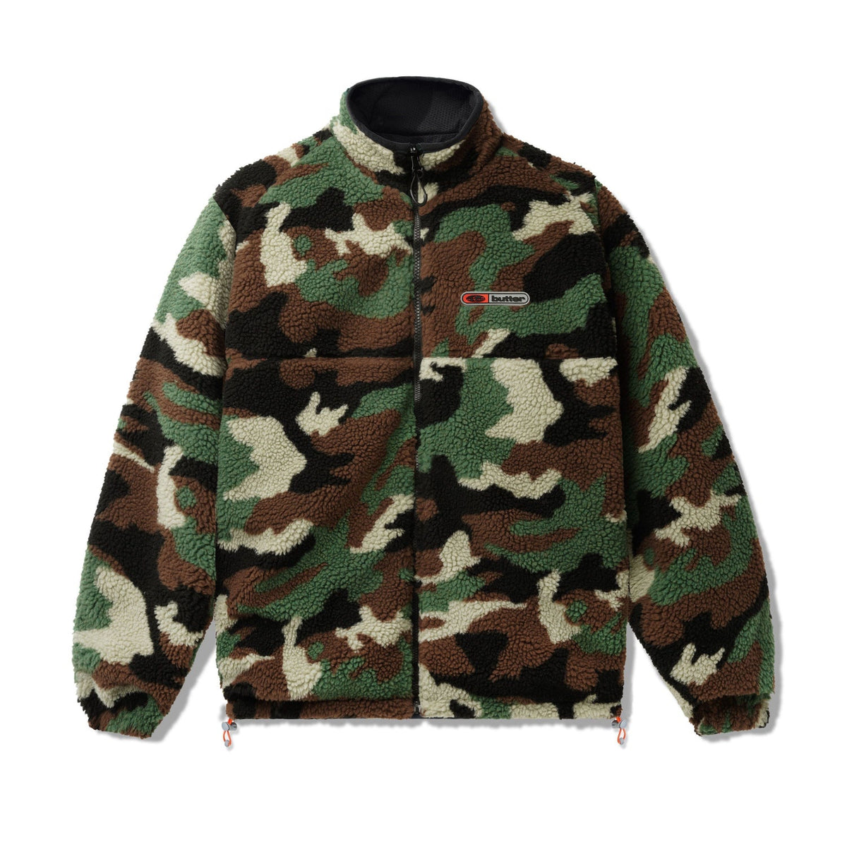 Butter Camo Sherpa Jacket