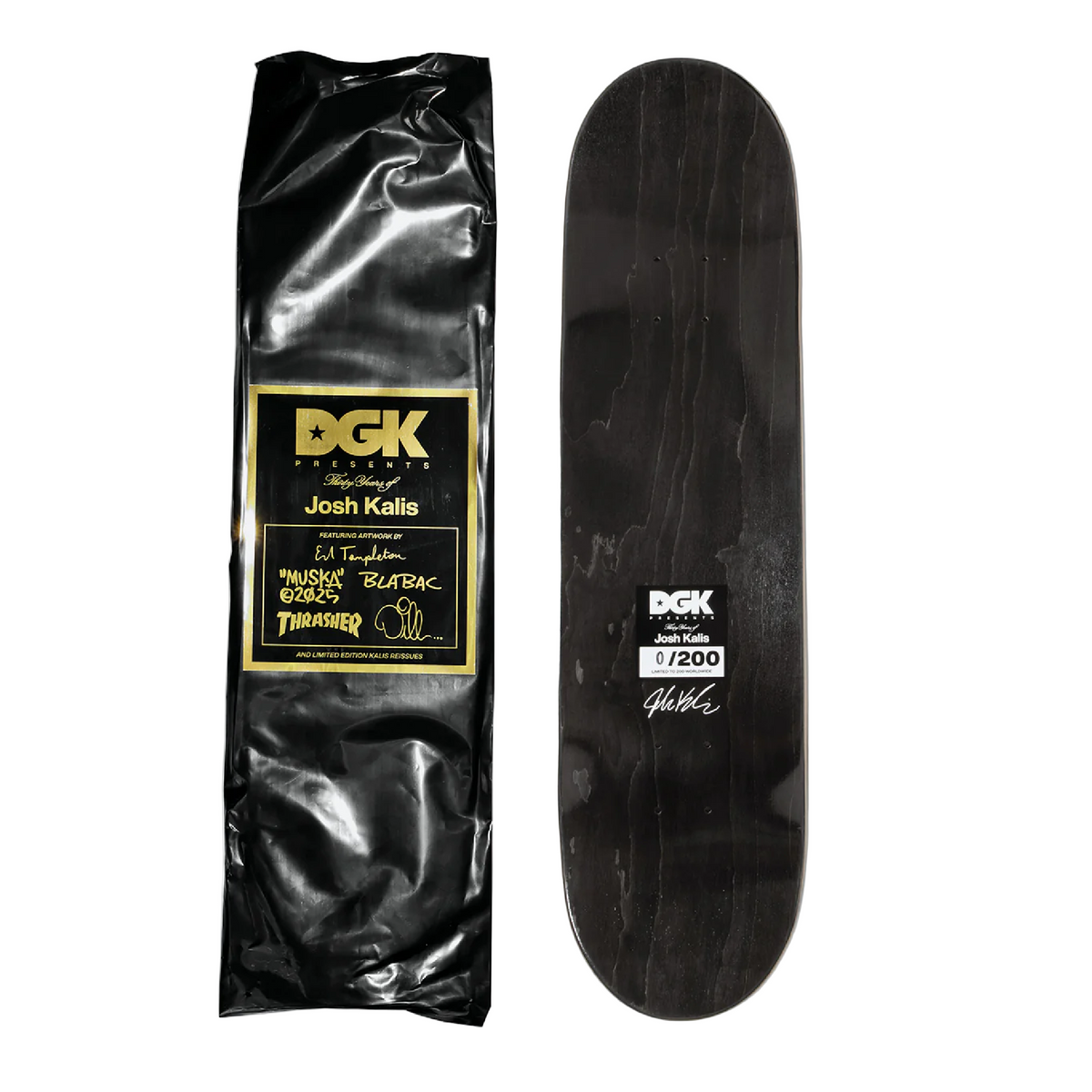 DGK Thirty Years of Josh Kalis Deck - 8.06